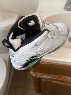 Air Jordan MVP  White Green Glow