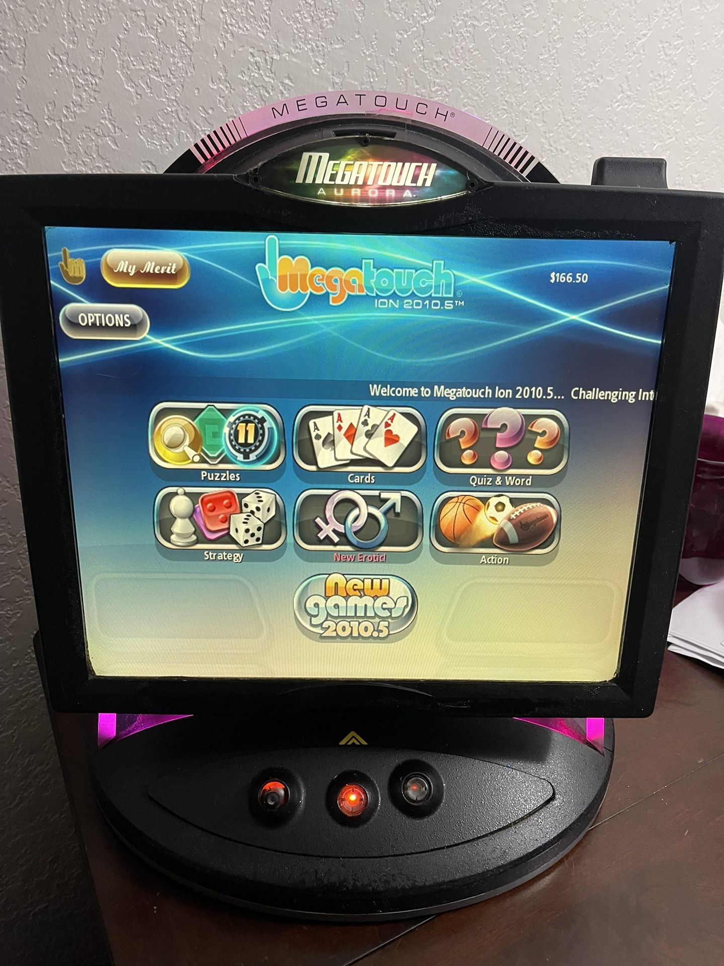 Merit Megatouch Aurora Touchscreen