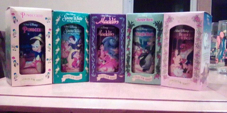  Collectable! Disney Drinking Glasses 