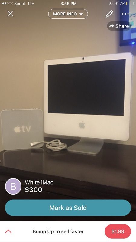 I mac desktop and Apple TV