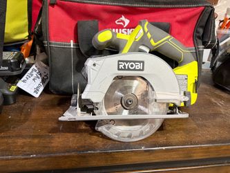 Ryobi P506 5-1/2” 18V ONE+ Laser Circular Saw – Excellent Condition