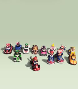 Hot Wheels Mario Kart Nintendo Die Cast Cars Lot of 13