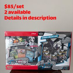 Pokemon Black Bolt Binder Unova Poster Sam’s Club