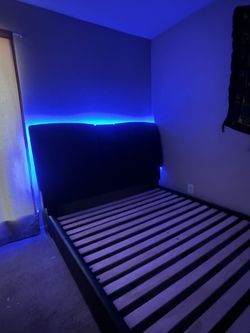 Leather King Size Bed Frame