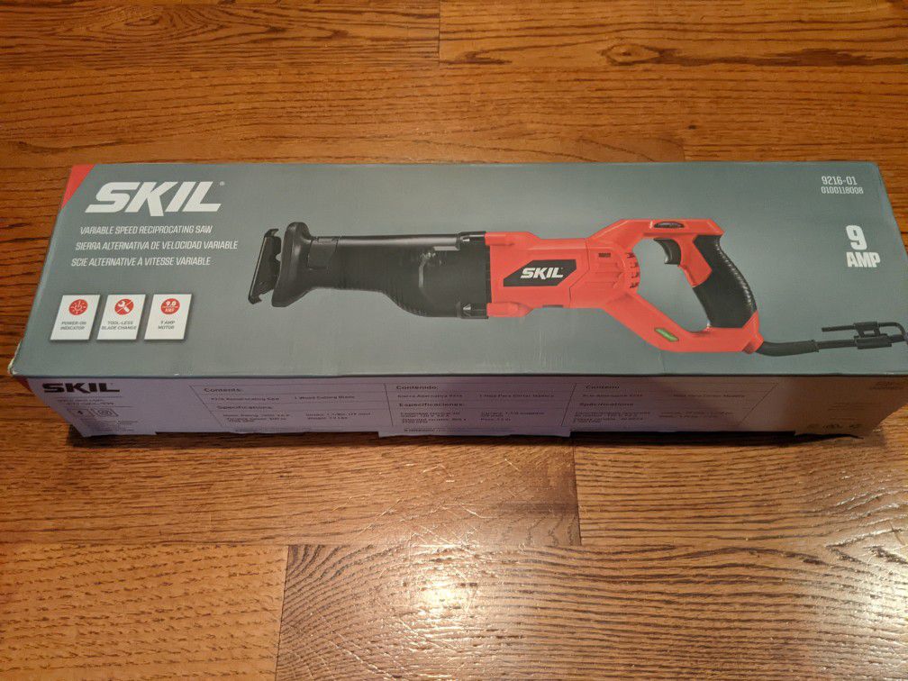 Skil 9amp Reciprocating Saw Brand New Unopened Box for Sale in Oakland,  CA OfferUp