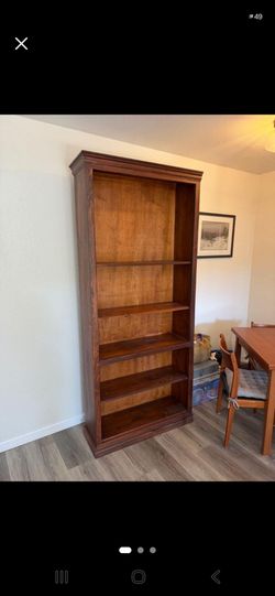 Wooden Bookshelf