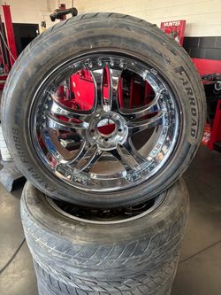 5 lug rims and tires