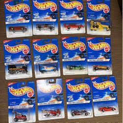 Hot Wheels 1996 First Edition Full Set 1-12 