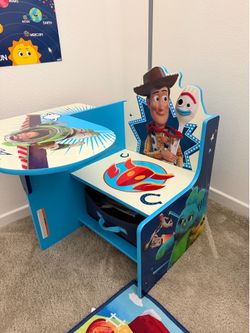 Toy Story toddler desk table with built in drawer
