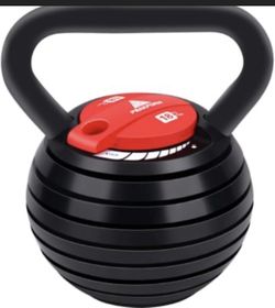 PEAKFORM Fitness Adjustable Kettlebell (10–40 lbs)