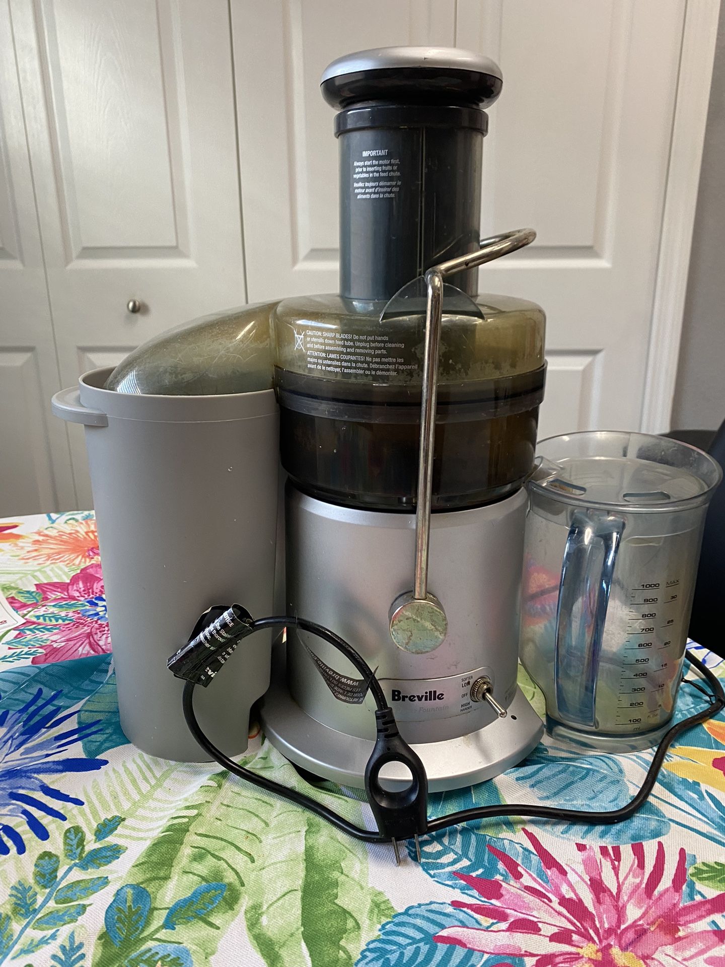 Breville Juicer Brushed Stainless Steel JE98XL for Sale in Clermont, FL