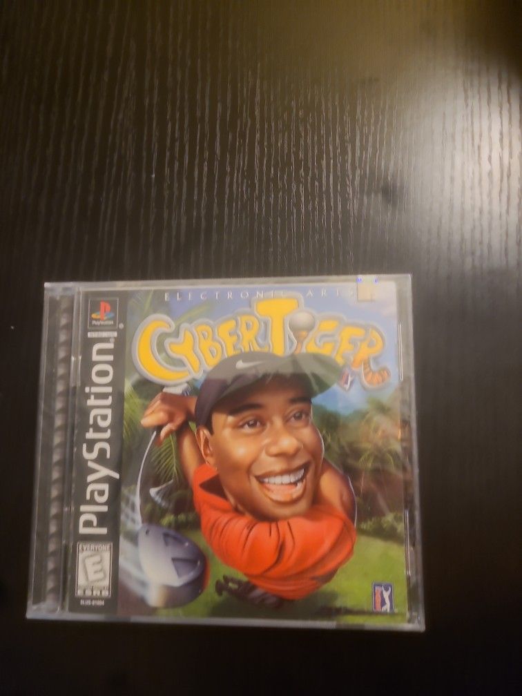 Brand New Factory Sealed Cyber Tiger for Playstation 1
