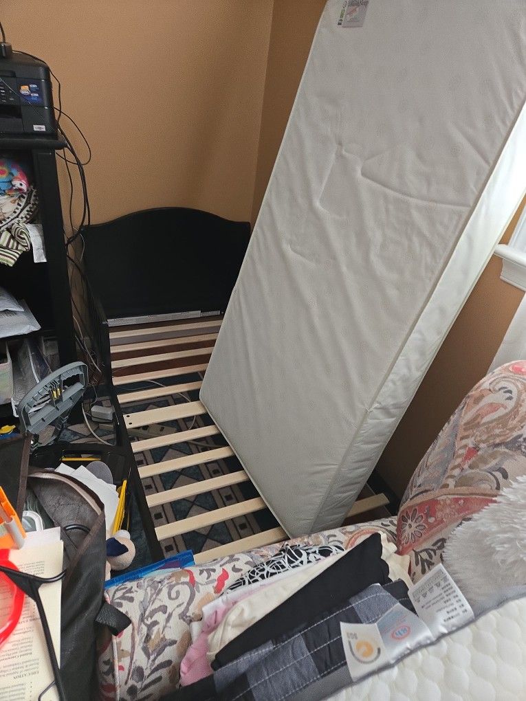 Toddler Bed and Mattress