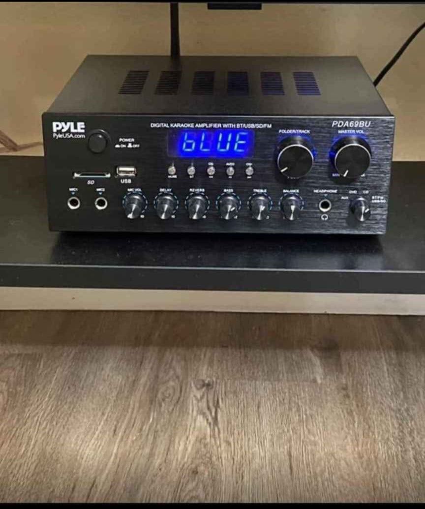 Pyle Bluetooth Home Audio Amplifier Receiver Stereo