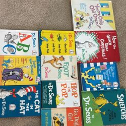 Dr Seuss Books Regular $1 & 4 Larger Books $2 Each 