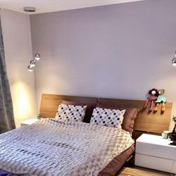 Queen Bed Frame – $250 (Wayfair, Retails $1,100+)