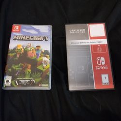 Nintendo Switch Games - Minecraft And Chronos Before The Ashes