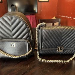 Purse And Backpack 
