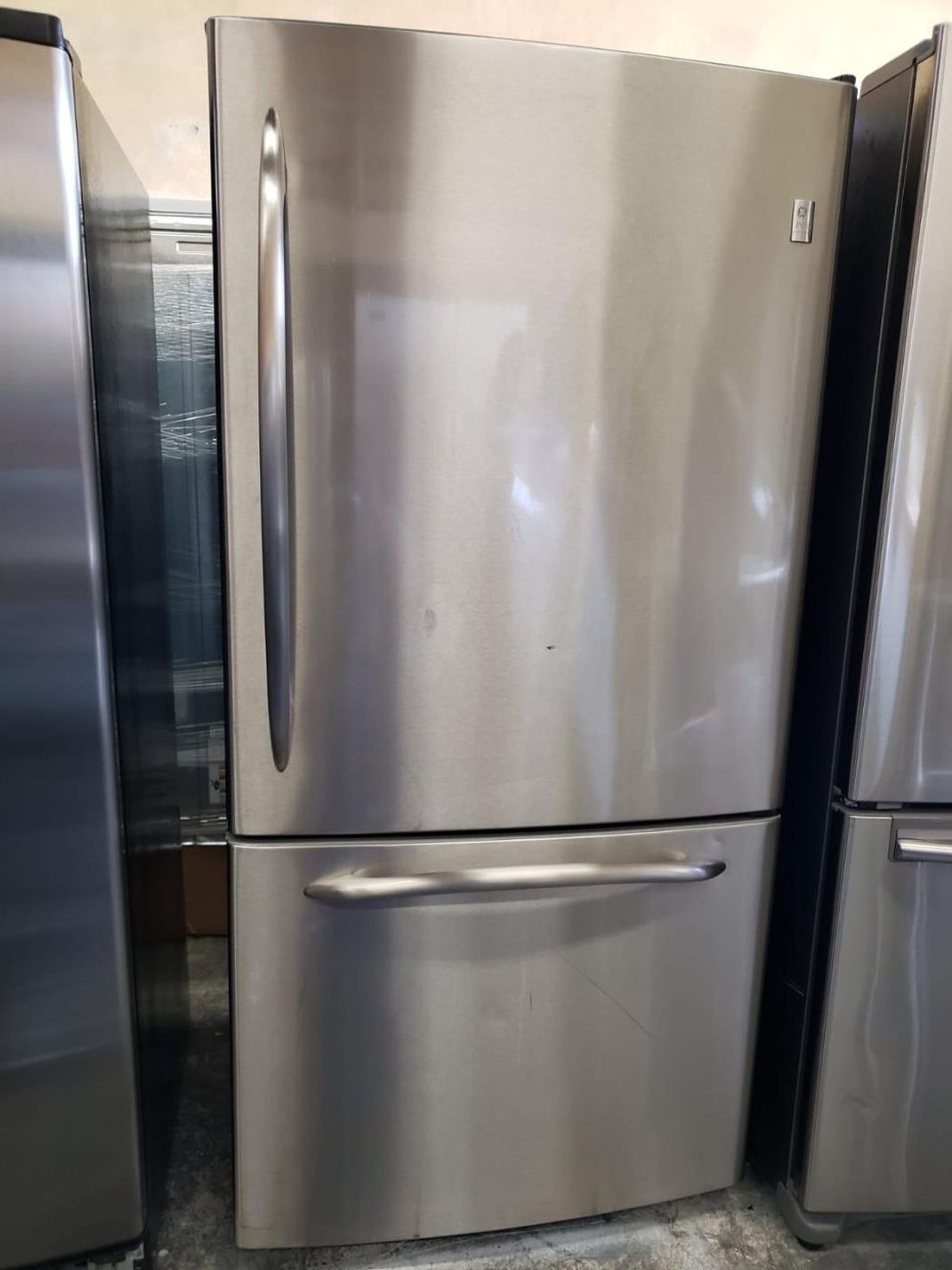GE Bottom Freezer Stainless Steel Refrigerator Fridge