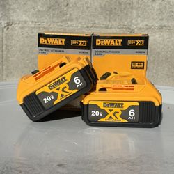 Dewalt 20v 6ah battery 