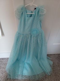 Princess long dress 8t