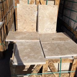 Walnut Ivory Travertine Pavers