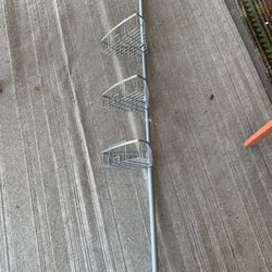 Tension Pole Shower Caddy -3 Shelves