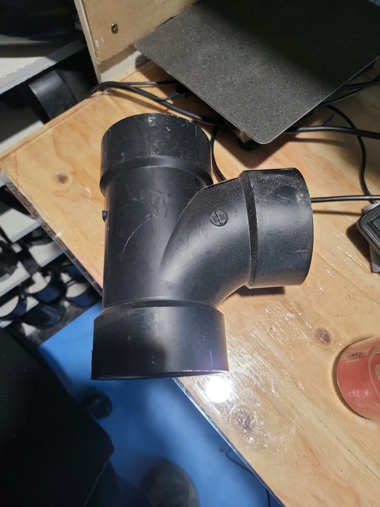 ABS SANITARY TEE 3x3x3