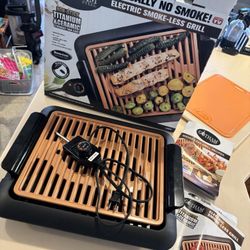 Electric Smokeless Grill 