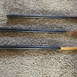 Three Vintage Wooden Golf Clubs..$15 each