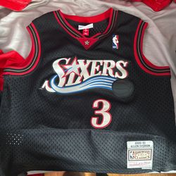 Allen Iverson Jersey, Size 8 Kids