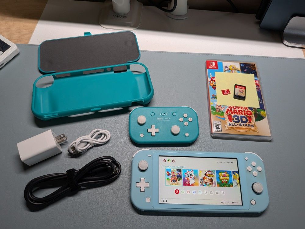 Nintendo Switch Lite Bundle + Super Mario 3D All-Stars