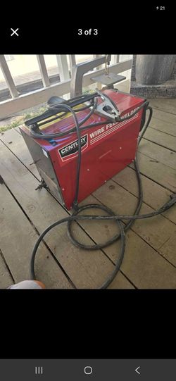Wire feed welder century 130