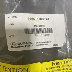 Subaru Forester Cargo Net Still Sealed