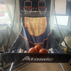 Double Basketball Hoop