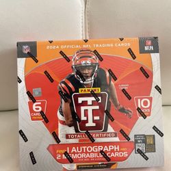 2024 Panini NFL Totally Certified Premium Hobby Box
