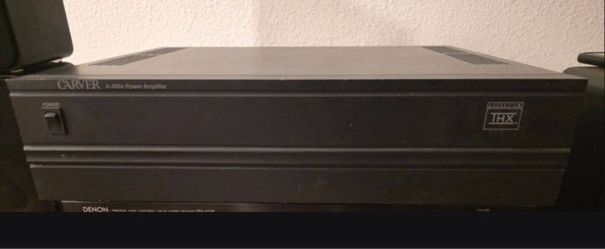 Rare THX Certified Carver Magnetic Field Power Amplifier