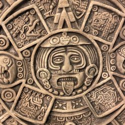 Aztec Calendar Ceramic