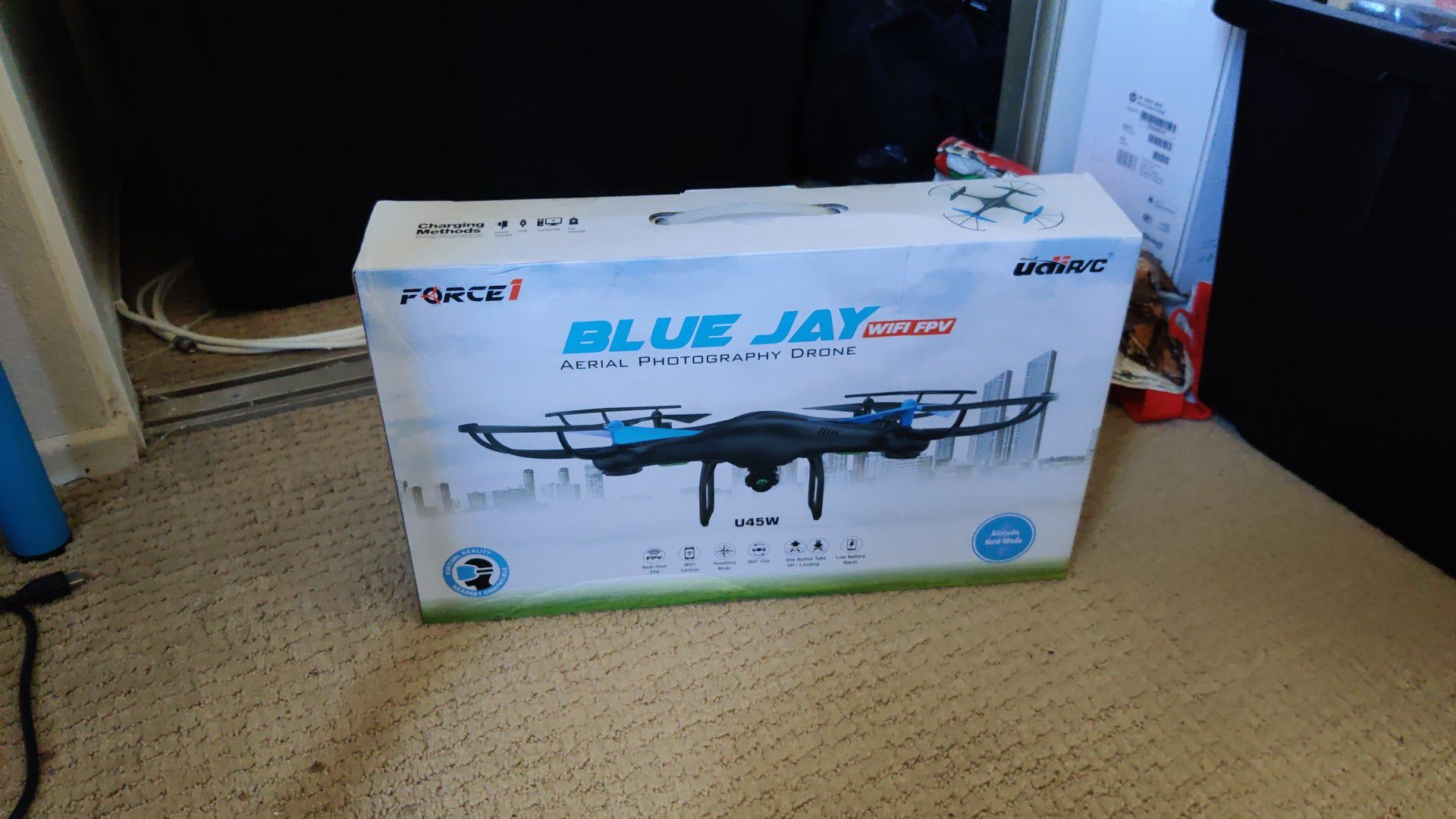 Force 1 blue jay U45W photography drone