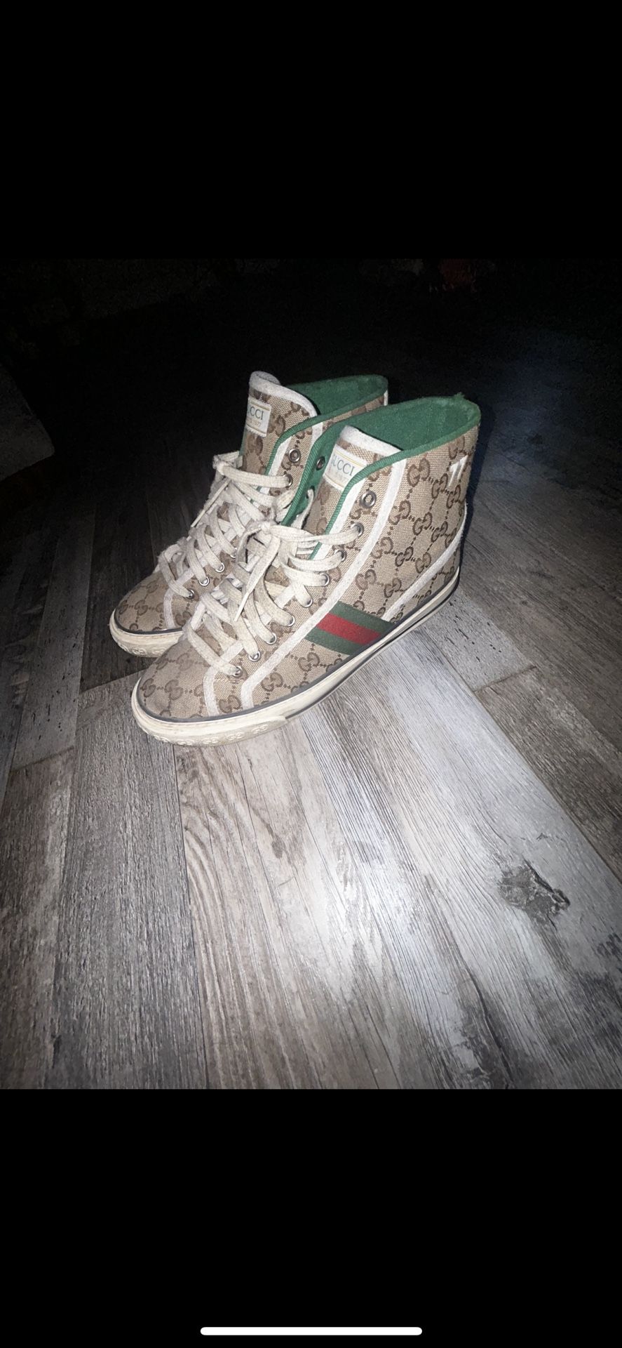 Gucci Tennis 1977 High Top GG mens