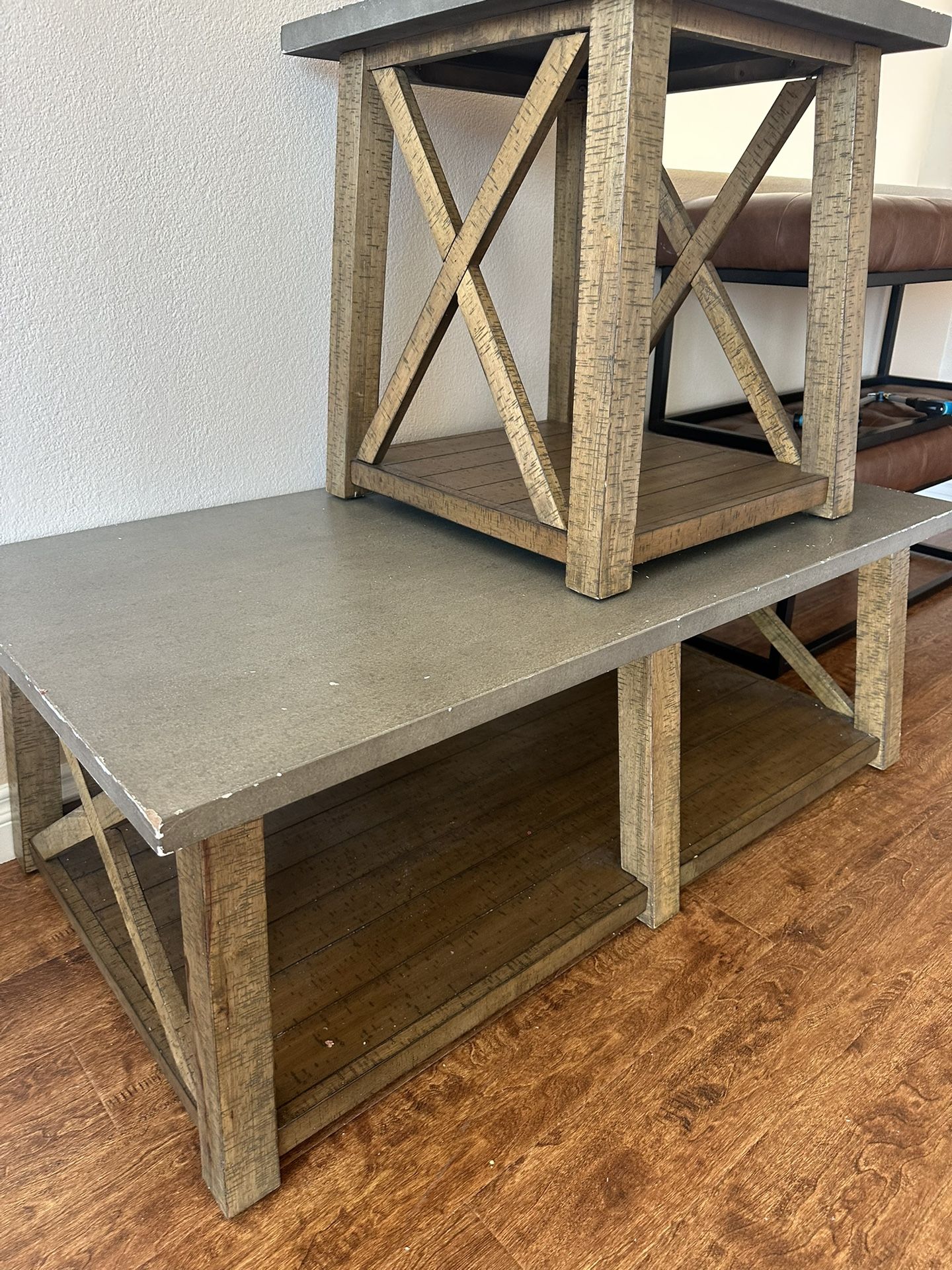 Coffee Table And Side Table