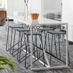 BLU DOT Ready Stacking Bar Stool (Qty 6)