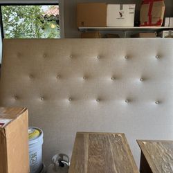 RH King Bed Headboard