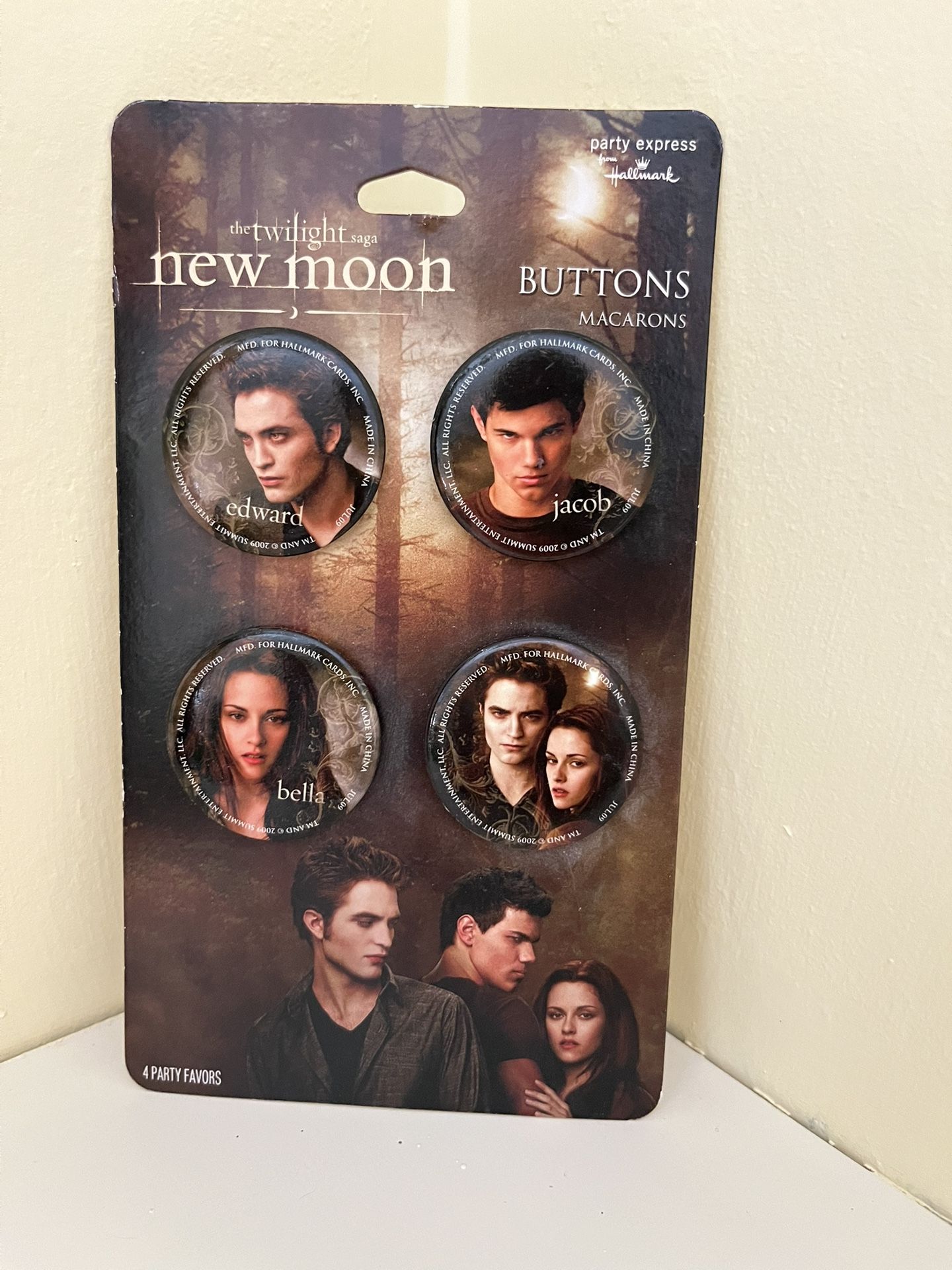 Twilight New Moon Pins