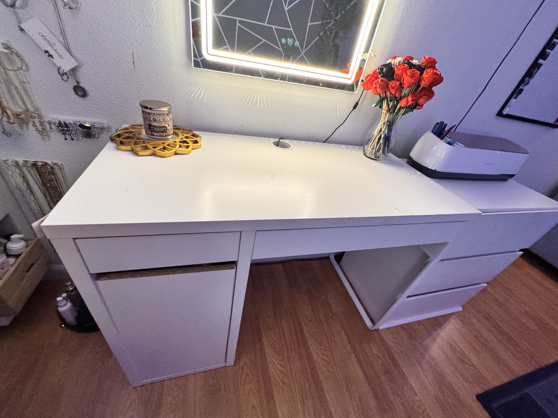 White Dresser