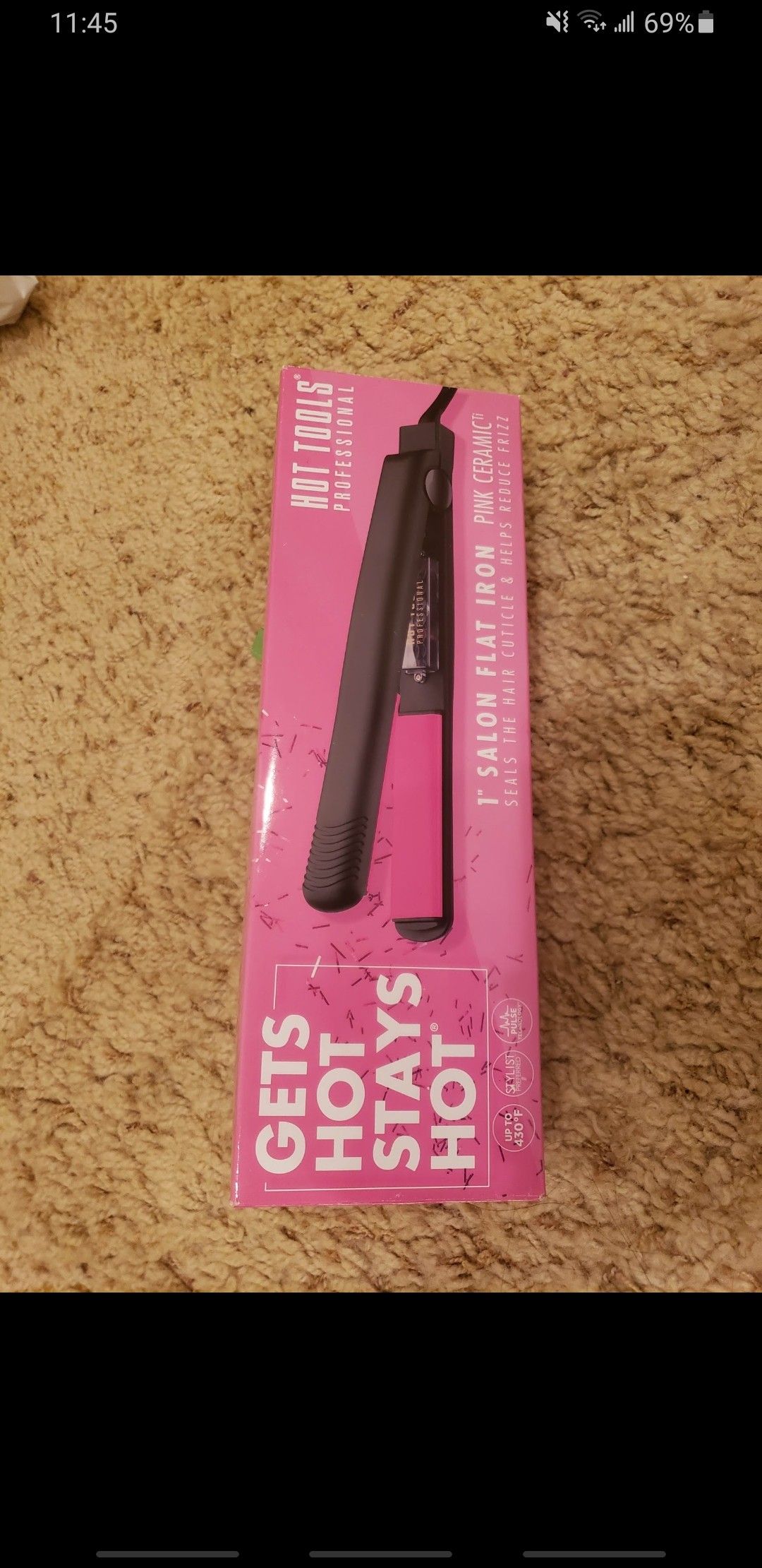 Hot tools hair straightener NEW!!