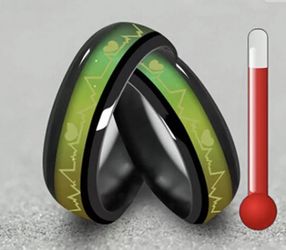 Size 10 heartbeat mood ring