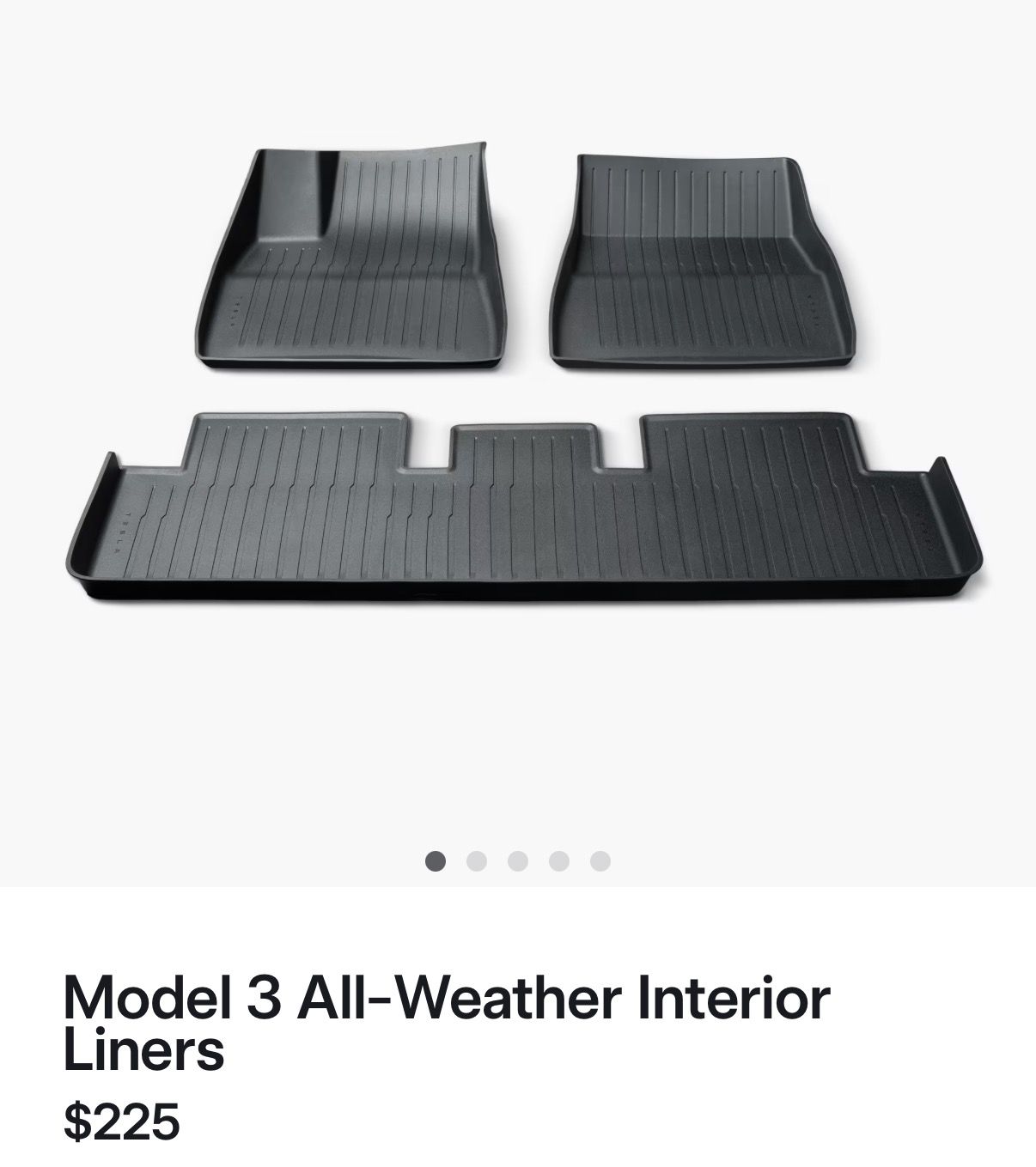 Surprising Model 3 All Weather Interior Liners Images