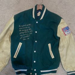 Vintage 90s letterman Varsity Jacket 
