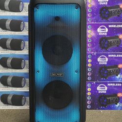 Bluetooth Speaker With Dual 10’’ Woofers